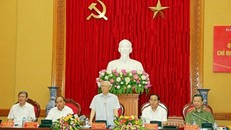 Tổng bí thư Nguyễn Phú Trọng phát biểu tại buổi lễ. Ảnh: TTXVN