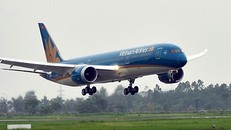 Boeing 787 là máy bay thân rộng, hiện đại chuyên phục vụ các chặng bay dài. Ảnh: Xuân Hoa