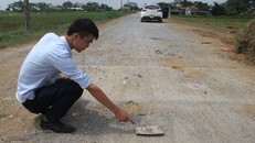 Xuất hiện 'bẫy' đinh trên nhiều tuyến đường ở Thanh Hóa