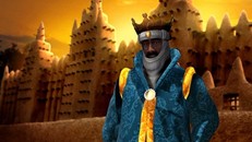 Hình minh họa chân dung hoàng đế Mansa Musa I của đế quốc Mali. Ảnh:wikia.com.