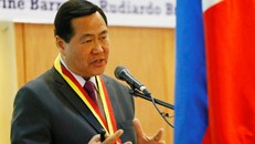 Thẩm phán tòa án tối cao Philippines Antonio Carpio. Ảnh: AP