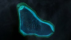 Bãi cạn Scarborough tranh chấp giữa Trung Quốc và Phillippines. Ảnh: Wikipedia