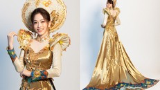 Á hậu Phương Nga đẹp mê hồn trong trang phục dân tộc 