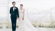 'Triệu Mẫn' Giả Tịnh Văn xinh đẹp, xúng xính váy cưới ở tuổi 44