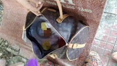 Bé gái còn nguyên dây rốn bị bỏ rơi trên ghế đá