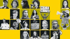 22 nhà hoạt động khí hậu thanh niên: Vic Barrett, José Adolfo Quisocala, Anjali Sharma, Noga Levy-Rapoport, Ella Meek, Fionn Ferreira, Marinel Ubaldo, Aadya Joshi, Lesein Mutunkei, Isabel Wijsen, Scarlett Westbrook, Melati Wisjen, Amy Meek, Yusuf Baluch, Iris Duquesne, Hilda Flavia Nakabuye, Disha Ravi, Autumn Peltier, Jamie Margolin, Mya-Rose Craig, Jakob Blasel.