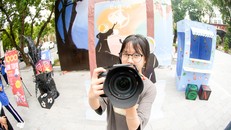 Khám phá Photobooth của K43 Học viện Báo chí và Tuyên truyền 