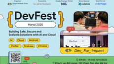 GDG DevFest Hanoi 2025 - “Dev for Impact”: Khi AI, Cloud “mở khoá” tương lai công nghệ an toàn, bảo mật và mở rộng hiệu quả