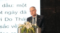 Đại sứ Israel tại Việt Nam Yaron Mayer phát biểu tại sự kiện ra mắt Beyond Oil tại thị trường Việt Nam