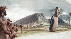 Bí ẩn cách thức di chuyển Moai đá khổng lồ ở đảo Phục Sinh