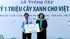 Vinamilk trồng hơn 5.000 cây xanh tại Khu di tích Ngã Ba Đồng Lộc
