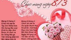 Chùm thơ 8-3 hay nhất tặng chị em phụ nữ bạn bè đồng nghiệp