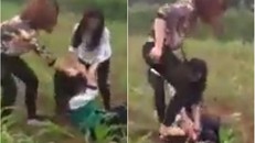 Nữ sinh bị đánh hội đồng giữa đồng ngô khiến dân mạng xôn xao