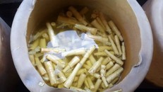 Làm gì khi măng bị nhuộm vàng ô?