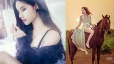 Lộ danh tính cô gái chụp ảnh 'hở bạo' bên ngựa