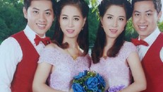 Hai anh em song sinh ở Cà Mau cưới hai chị em song sinh