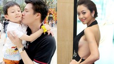 Quang Dũng chăm bẵm con trai mặc 'vợ cũ' Jennifer Phạm thất hứa