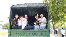 75 thí sinh 'đặc biệt' được xe cảnh sát cơ động đưa đến điểm thi THPT Quốc gia 2018