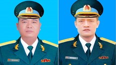 Truy thăng quân hàm, cấp bằng 'Tổ quốc ghi công' cho 2 phi công hi sinh ở Nghệ An