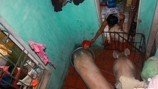 Ảnh: Nước dâng cao gần 2m, dân Thủ đô đưa lợn, gà lên nhà ăn ngủ cùng chủ