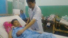 Bệnh nhân đã qua cơn nguy kịch - Ảnh: Thanh Niên