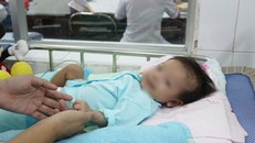 Hiện sức khỏe của bé đã ổn định - Ảnh: Công an TP.HCM