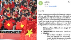 Nhiều công ty cho nhân viên nghỉ làm để cổ vũ Olympic Việt Nam
