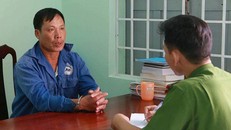 Thu tại cơ quan điều tra tại thời điểm bị bắt. Ảnh: Zing