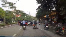 Video 'xe điên' Audi gây tai nạn liên hoàn tại Hà Nội