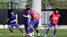 Hình ảnh ĐT Việt Nam tập luyện sau trận gặp Iraq