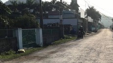 Đoạn đường xảy ra vụ tai nạn thương tâm khiến cháu N. tử vong