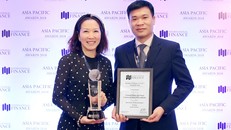 PVcomBank nhận giải thưởng quốc tế cho sản phẩm Online Banking