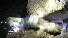 Hốc đá nơi phát hiện thi thể không đầu - Ảnh: Trí Thức Trẻ