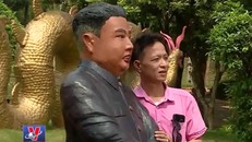 Độc đáo tượng 2 nhà lãnh đạo Mỹ - Triều tại Ba Vì