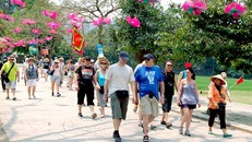 Hà Nội đón gần 5 triệu lượt khách trong 2 tháng đầu năm