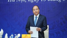 Thủ tướng Nguyễn Xuân Phúc phát biểu tại Hội nghị - Ảnh: VGP/Quang Hiếu