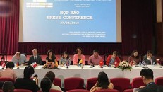 Họp báo thông tin về Liên hoan Phim Tài liệu châu Âu - Việt Nam lần thứ 10. Ảnh: VGP/Nhật Nam