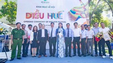 Khai mạc lễ hội Diều Huế 2019 - Ảnh: Báo Tài nguyên và Môi trường