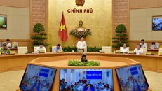 Chính phủ tổ chức Hội nghị triển khai Luật Quy hoạch. Ảnh VGP/Nhật Bắc