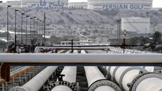 Trong ảnh: Cơ sở khai thác dầu của Iran trên đảo Khark. (Nguồn: AFP/TTXVN)