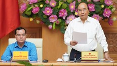 Thủ tướng phát biểu tại cuộc làm việc. Ảnh: VGP/Quang Hiếu