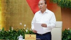 Thủ tướng Nguyễn Xuân Phúc phát biểu khai mạc phiên họp - Ảnh: VGP/Quang Hiếu