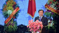 Phó Thủ tướng Trịnh Đình Dũng phát biểu tại buổi lễ - Ảnh: VGP/Đoàn Bắc