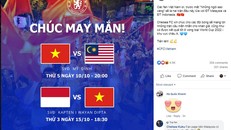 Fanpage của CLB Chelsea gửi lời chúc đến đội tuyển Việt Nam