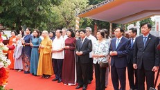 Hà Nội đón nhận Bằng xếp hạng Di tích Quốc gia đặc biệt đền - chùa - đình Hai Bà Trưng