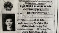 Chứng minh nhân dân photo của tài xế Trương Viết Huy - Ảnh: CAND