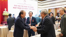 Thủ tướng Nguyễn Xuân Phúc cùng các đại biểu dự Đại hội. - Ảnh: VGP/Quang Hiếu