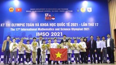 Việt Nam giành 2 Huy chương vàng Olympic Toán học và Khoa học quốc tế
