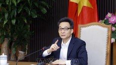 Phó Thủ tướng Chính phủ Vũ Đức Đam phát biểu. Ảnh: Phạm Kiên/TTXVN