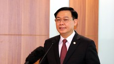 Chủ tịch Quốc hội Vương Đình Huệ phát biểu tại Hội nghị - Ảnh: VGP/Nhật Bắc